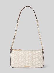 Handtasche mit Label-Applikation Modell 'EMPIRE' von MICHAEL Michael Kors Beige - 6