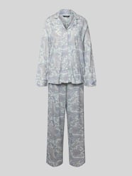 Pyjama met knoopsluiting van Lauren Ralph Lauren - 16