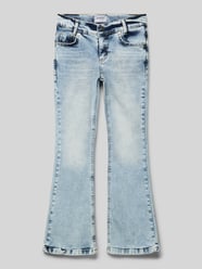 Flared Fit Jeans im 5-Pocket-Design von Blue Effect Blau - 2