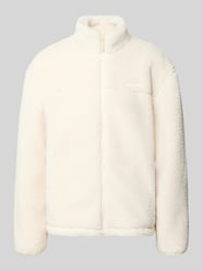 Fleecejacke mit Label-Detail und Reißverschluss von REVIEW - 5
