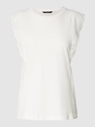 T-Shirt mit Volantärmel Modell 'HOLLYN' von Vero Moda Weiß - 36