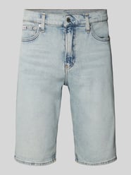 Slim Fit Jeansshorts im 5-Pocket-Design von Calvin Klein Jeans - 4