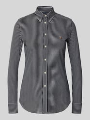 Slim Fit Bluse mit Button-Down-Kragen von Polo Ralph Lauren - 9