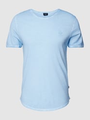 Herren T-Shirt mit Label-Stitching Modell 'Clark' von JOOP! Jeans Blau - 20
