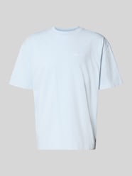 Oversized T-Shirt mit Label-Stitching von PEGADOR - 6