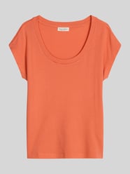 Regular Fit T-Shirt aus reiner Baumwolle von Marc O'Polo Orange - 43