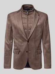 2-Knopf-Sakko mit Reißverschluss von bugatti - 22