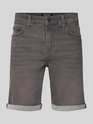 regular fit bermuda van katoenmix met viscose-aandeel model 'PLY' van ONLY & SONS - 40