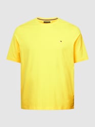 T-shirt PLUS SIZE model ‘STRETCH’ od Tommy Hilfiger Big & Tall Żółty - 41