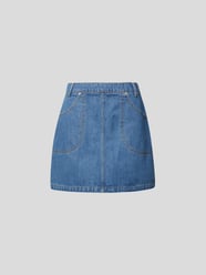 Jeansrock mit Label-Patch von Kenzo Blau - 13