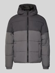 Kurtka pikowana z zamkiem błyskawicznym model ‘MAZE’ od JACK & JONES - 25