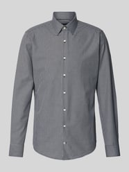 Slim Fit Business-Hemd mit Kentkragen Modell 'Pierce' von JOOP! Collection Schwarz - 35