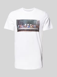 T-shirt z nadrukiem z motywem model ‘Can´t Hang With Us’ od Mister Tee - 6