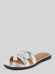 Slippers van echt leer van Tommy Hilfiger - 31