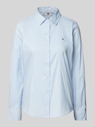 Regular fit overhemdblouse met doorknoopsluiting van Tommy Hilfiger - 12