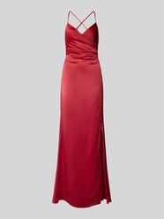 Abendkleid mit V-Ausschnitt von Jake*s Cocktail Rot - 41