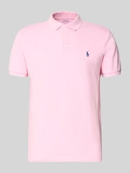 Costum Slim Fit Poloshirt aus Baumwoll-Mix von Polo Ralph Lauren Pink - 30