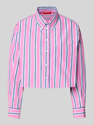 boxy fit blouse met lange mouwen van puur katoen 'MCOFARNESE' van MAX&Co. - 7