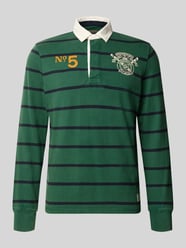 Rugby-Shirt mit Polokragen im Allover-Look von Superdry - 27
