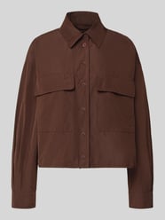 relaxed fit jack met borstzakken van Luisa Cerano - 9