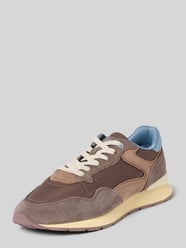 Sneakersy z Mieszanka skóry i tkaniny Model 'City Retro' od HOFF - 1