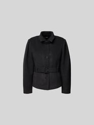 Kurtka o kroju oversized z paskiem w talii od ROTATE - 46