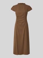 Midikleid mit Stehkragen und Raffungen von Armani Exchange - 42