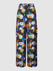 Broek met all-over motief van EDITED - 19