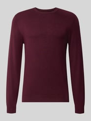 Strickpullover mit geripptem Rundhalsausschnitt von MCNEAL - 2