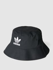 Fischerhut mit Logo  von adidas Originals Grau / Schwarz - 44