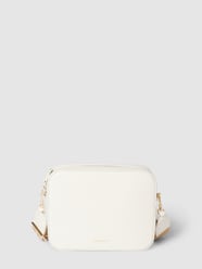Schoudertas met labeldetails, model 'TEBE' van Coccinelle Wit - 37