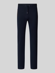 Sweatpants mit elastischem Bund von bugatti Blau - 8