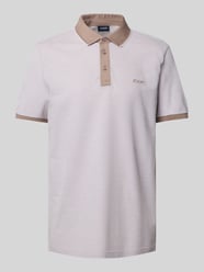 Poloshirt mit Label-Stitching von JOOP! Collection Beige - 2