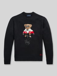 Pullover mit Bären-Intarsie von Polo Ralph Lauren - 46