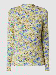 Longsleeve mit floralem Muster  von Rich & Royal Gelb - 31
