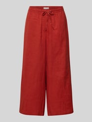 Wide leg stoffen broek met tunnelkoord van Christian Berg Woman - 13