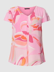 Blusenshirt mit Allover-Muster von Betty Barclay Pink - 15