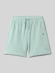 Regular Fit Shorts mit Logo-Stitching Modell 'TOWELLING TEXTURE' von Calvin Klein Jeans - 37