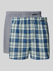 Boxershort met labelpatch in een set van 2 stuks van Schiesser - 4
