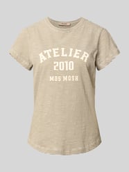 Regular Fit T-Shirt mit Logo-Print Modell 'Camp' von MOS MOSH - 29