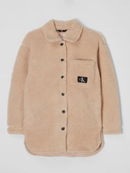 Jacke aus Teddyfell  von Calvin Klein Jeans Rosa - 21