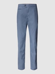 Stoffhose mit Allover-Muster von Brax Blau / Türkis - 43