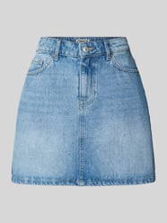 Spódnica jeansowa mini z czystej bawełny model ‘STELLA’ od Only - 9