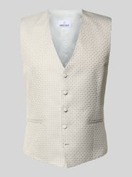 regular fit bodywarmer met v-hals van WILVORST - 1