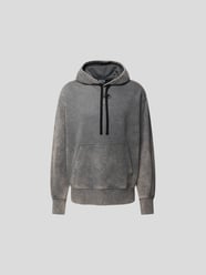 Oversized Hoodie in melierter Optik von Diesel Grau - 13