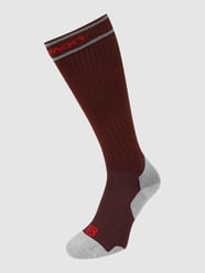 Socken mit reflektierenden Details Modell 'Running Coolpression'  von Salomon Rot - 6