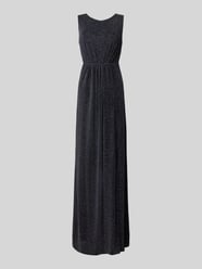 Abendkleid mit Effektgarn von TROYDEN COLLECTION Blau - 19