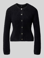 Strickjacke mit herzförmigen Knöpfen von ONLY - 36