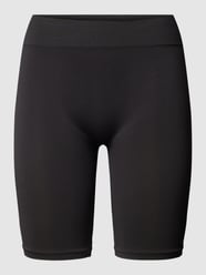 Spodnie kolarki z dodatkiem streczu model ‘London’ od Pieces Czarny - 35