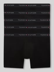 Obcisłe bokserki z mieszanki bawełny w zestaw 5 szt. od Tommy Hilfiger - 18